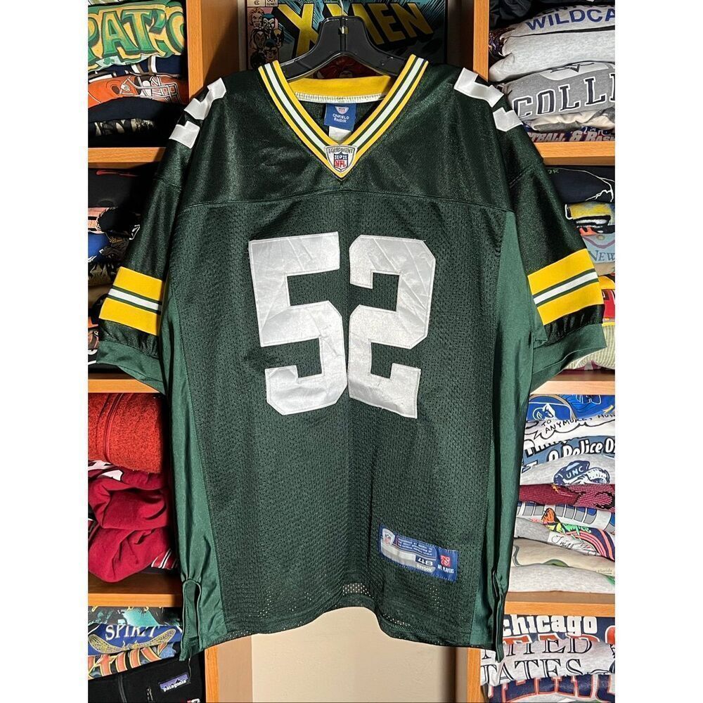 Reebok On Field NFL Greenbay Packers Mathews Stitched Jersey Size 48